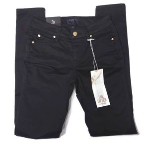 Celebrity Pink Skinny Jeans Black Lifter 0 24 NEW